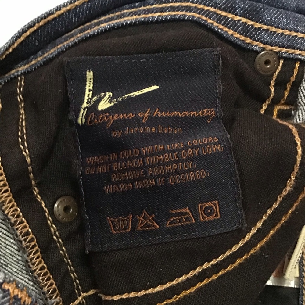 Citizens of Humanity High Rise Elson Stretch Jeans Blue - Picture 13 of 15